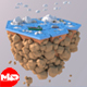 Low Poly Artic Glacier Animals Island - 3DOcean Item for Sale